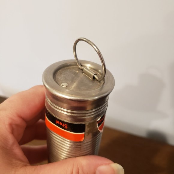 Sears Explorer Flashlight Vintage 1960 Steel Morse Code Blinker Button 7" - Picture 9 of 10